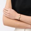 Fossil Women’s Stainless Steel and Genuine Leather Bracelet for Women(Gold Sadie Glitz Disc & Brown Leather)