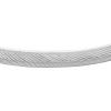 Fossil Women’s Sterling Silver or Silver-Tone Stainless Steel Chain Bracelet for Women(Harlow Silver-Tone Linear Bangle)