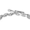 Fossil Women’s Sterling Silver or Silver-Tone Stainless Steel Chain Bracelet for Women(Heritage Double Wrap)