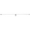 Fossil Women’s Sterling Silver or Silver-Tone Stainless Steel Chain Bracelet for Women(Silver Heart Chain)