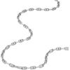 Fossil Women’s Sterling Silver or Silver-Tone Stainless Steel Pendant Chain Necklace for Women(Heritage Chain)
