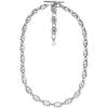 Fossil Women’s Sterling Silver or Silver-Tone Stainless Steel Pendant Chain Necklace for Women(Heritage D-Link Chain)