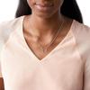 Fossil Women’s Sterling Silver or Silver-Tone Stainless Steel Pendant Chain Necklace for Women(Silver Star Moon)