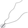 Fossil Women’s Sterling Silver or Silver-Tone Stainless Steel Pendant Chain Necklace for Women(Silver/MOP Chain)