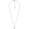 Fossil Women’s Sterling Silver or Silver-Tone Stainless Steel Pendant Chain Necklace for Women(Silver/MOP Chain)