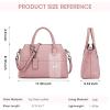 Kattee Genuine Leather Handbags for Women, Soft Hobo Satchel Shoulder Crossbody Bags Ladies Purses(Pink)