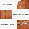 Kattee Leather Purses and Handbags for Women Medium Top-handle Tote Bag Satchel Shoulder Bags(Brown)