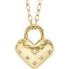 Gold Sadie Heart Lock