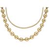 Layered Gold Bead