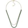 Layered Green Bead