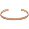 Fossil Women’s Rose Gold-Tone Stainless Steel Chain or Beaded Bracelet for Women(Harlow Rose Gold Linear Bangle)