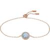Fossil Women’s Rose Gold-Tone Stainless Steel Chain or Beaded Bracelet for Women(Rose Gold MOP Pendant)