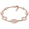 Fossil Women’s Rose Gold-Tone Stainless Steel Chain or Beaded Bracelet for Women(Rose Gold Pink Mother of Pearl)