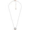 Fossil Women’s Rose Gold-Tone Stainless Steel Pendant Chain Necklace for Women(Rose Gold MOP Pendant)