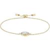 Fossil Women’s Stainless Steel Chain Bracelet(Gold Class MOP)