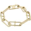 Fossil Women’s Stainless Steel Chain Bracelet(Heritage Gold Link)