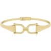 Fossil Women’s Stainless Steel Gold-Tone Bangle Bracelet(Gold Heritage D-Link Bangle)