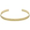Fossil Women’s Stainless Steel Gold-Tone Bangle Bracelet(Harlow Gold Linear Bangle)