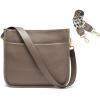Kattee Leather Crossbody Bags for Women, Fashion Shoulder Purse, Hobo Handbags with Adjustable Strap(Khaki)
