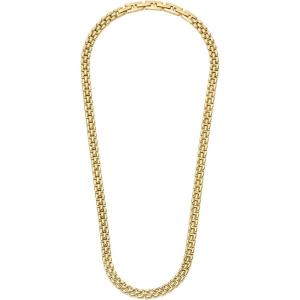 Fossil Women’s Gold-Tone Stainless Steel Pendant Chain Necklace for Women(Gold Arden Links)