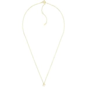 Fossil Women’s Gold-Tone Stainless Steel Pendant Chain Necklace for Women(Gold Sadie Pendant)