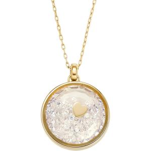Fossil Women’s Gold-Tone Stainless Steel Pendant Chain Necklace for Women(Sadie Pendant)