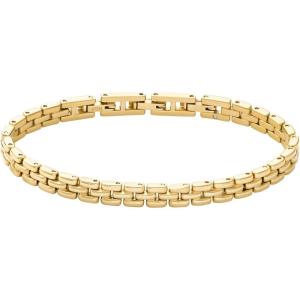 Fossil Women’s Stainless Steel Chain Bracelet(Gold Arden Links)
