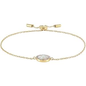 Fossil Women’s Stainless Steel Chain Bracelet(Gold Class MOP)