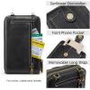 Kattee Phone Purse for Women, Small Crossbody Bags for Women, Vegan Leather Wristlet Wallets Phone Bag with RFID Blocking