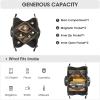 Kattee Women Genuine Leather Totes Shoulder Bag Satchel Purses and Handbags 2Pcs Set