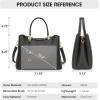 Kattee Women Soft Genuine Leather Satchel Bags Top Handle Crossbody Purses and Handbags