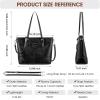 Kattee Genuine Leather Tote Bag for Women Work Shoulder Crossbody Purses Ladies Handbags