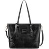 Kattee Genuine Leather Tote Bag for Women Work Shoulder Crossbody Purses Ladies Handbags
