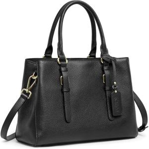 Kattee Leather Purses and Handbags for Women, Shoulder Bags Soft Top Handle Crossbody Satchel Tote