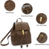 Kattee Leather Backpack Purse for Women Fashion Ladies Shoulder Bag Medium Size