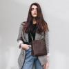 Kattee Leather Handbags for Women 2026, Soft Shoulder Tote Crossbody Purses Bucket Bags with 2 Detachable Straps(Coffee)