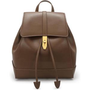 Kattee Leather Backpack Purse for Women Fashion Ladies Shoulder Bag Medium Size