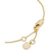 Fossil Women’s Sutton Heartbeat Gold-Tone Brass Station Bracelet