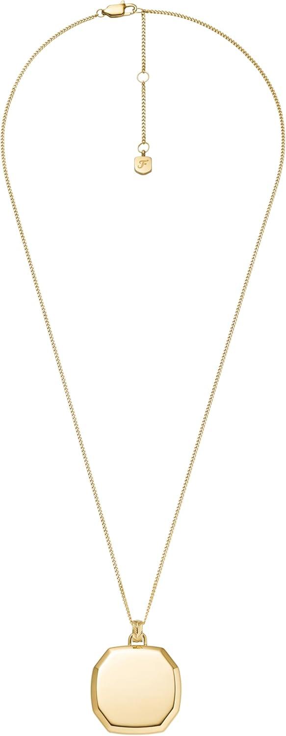 imageFossil Womens Harlow GoldTone Stainless Steel Pendant Necklace