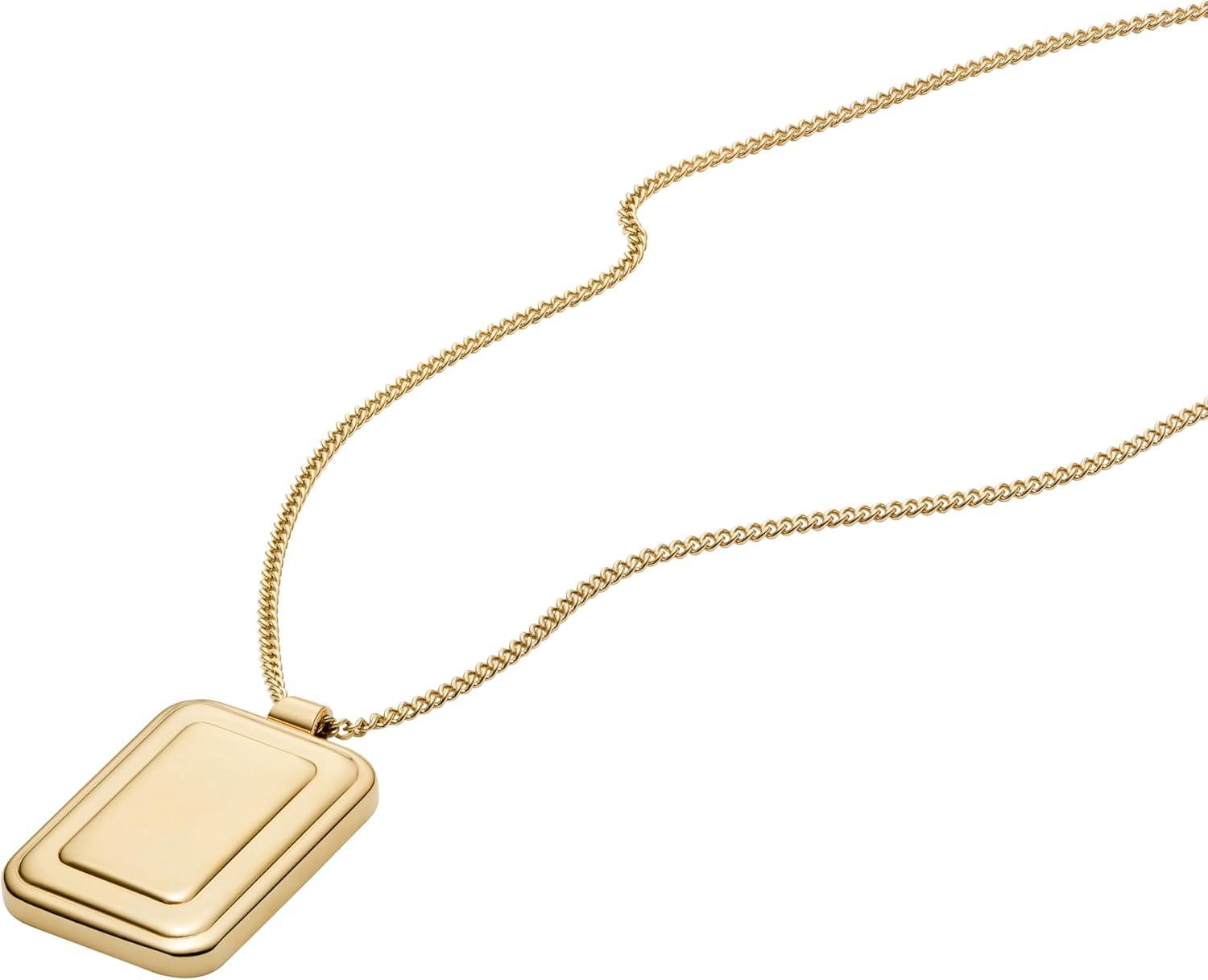 imageFossil Womens Raquel GoldTone Stainless Steel Pendant Necklace