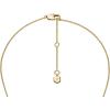 Fossil Women’s Ellis Mixed Shapes Gold-Tone Brass Pendant Necklace