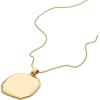 Fossil Women’s Harlow Gold-Tone Stainless Steel Pendant Necklace
