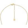 Fossil Women’s Raquel Gold-Tone Stainless Steel Pendant Necklace