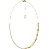 Fossil Women’s Sutton Love-All Gold-Tone Brass Heart Link Tennis Necklace