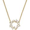 Fossil Women’s Ellis Mixed Shapes Gold-Tone Brass Pendant Necklace