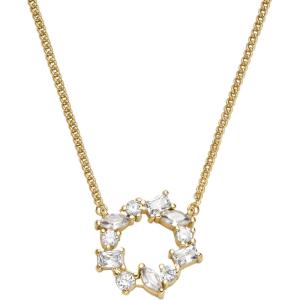 Fossil Women’s Ellis Mixed Shapes Gold-Tone Brass Pendant Necklace