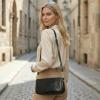 Kattee Genuine Leather Crossbody Bags for Women, Small Purses for Women, Clutch Shoulder Handbags with 2 Detachable Straps and 6 Card Slots
