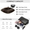 Kattee Genuine Leather Crossbody Bags for Women, Small Purses for Women, Clutch Shoulder Handbags with 2 Detachable Straps and 6 Card Slots