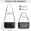 Kattee Genuine Leather Crossbody Bags for Women, Small Purses for Women, Clutch Shoulder Handbags with 2 Detachable Straps and 6 Card Slots