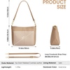 Kattee Leather Crossbody Bags for Women, Crossbody Purses for Women, Women’s Handbags Hobo Bag with Adjustable Strap